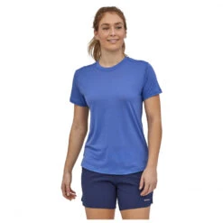 Patagonia - Women's Cap Cool Merino Shirt - T-shirt En Laine Mérinos -Vestes Boutique patagonia womens cap cool merino shirt t shirt en laine merinos detail 2