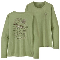 Patagonia - Women's L/S Cap Cool Daily Graphic Shirt Waters - Haut à Manches Longues -Vestes Boutique patagonia womens l s cap cool daily graphic shirt waters haut a manches longues 2