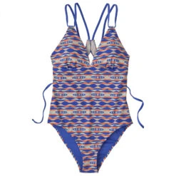 Patagonia - Women's Nanogrip Sunset Swell One-Piece Swimsuit - Maillot De Bain -Vestes Boutique patagonia womens nanogrip sunset swell one piece swimsuit maillot de bain 3