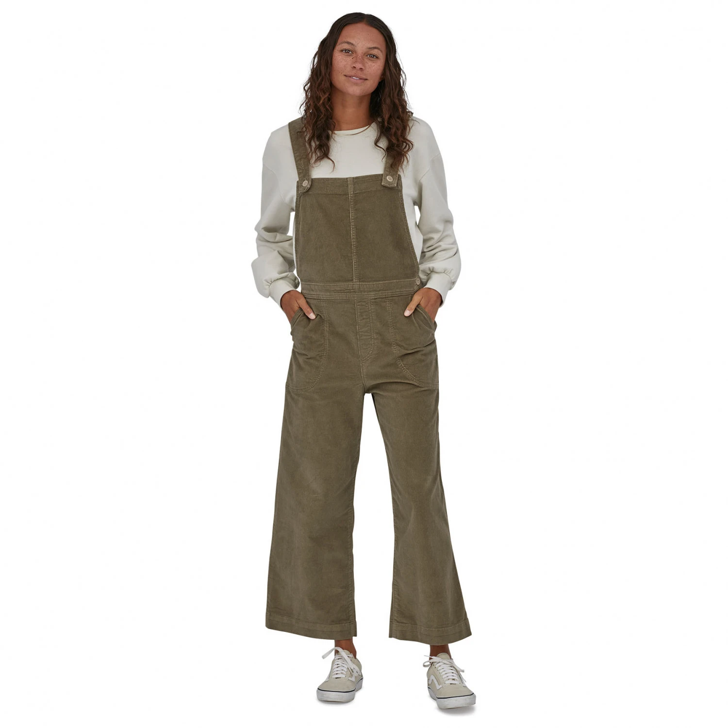 Patagonia - Women's Stand Up Cropped Corduroy Overalls - Pantalon De Loisirs 4 Patagonia - Women's Stand Up Cropped Corduroy Overalls - Pantalon De Loisirs – Image 2