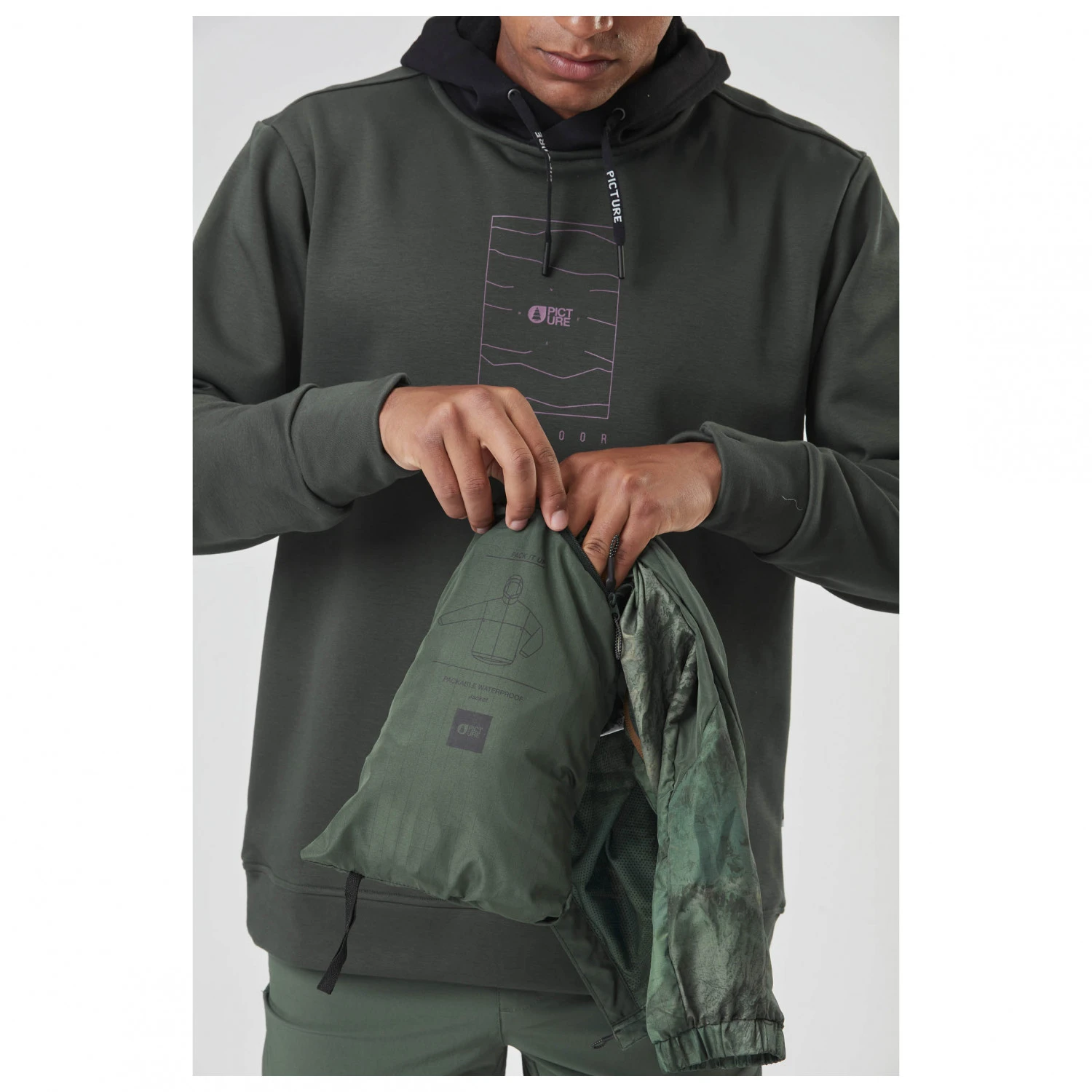 Picture - Laman Printed Jacket - Coupe-vent 8 Picture - Laman Printed Jacket - Coupe-vent – Image 6