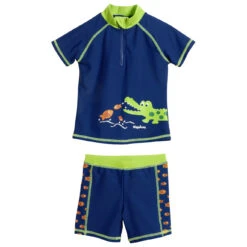 Playshoes - Kid's UV-Schutz Bade-Set Krokodil - Lycra -Vestes Boutique playshoes kids uv schutz bade set krokodil lycra 1