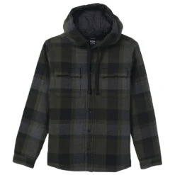 Prana - Asgard Hooded Flannel Shirt - Veste De Loisirs -Vestes Boutique prana asgard hooded flannel shirt veste de loisirs 1