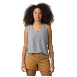 Prana - Women's Cozy Up Tank - Débardeur -Vestes Boutique prana womens cozy up tank debardeur detail 2