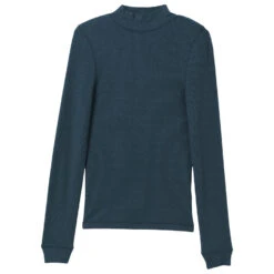 Prana - Women's Foundation Rib Mock Neck - Haut à Manches Longues