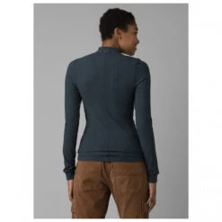 Prana - Women's Foundation Rib Mock Neck - Haut à Manches Longues -Vestes Boutique prana womens foundation rib mock neck haut a manches longues detail 3