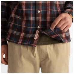 Revolution - Checked Shirt In Cotton-Blend - Chemise -Vestes Boutique revolution checked shirt in cotton blend chemise detail 4