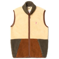 Revolution - Fleece Vest In Block Colors - Polaire Sans Manches -Vestes Boutique revolution fleece vest in block colors polaire sans manches 1