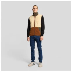 Revolution - Fleece Vest In Block Colors - Polaire Sans Manches -Vestes Boutique revolution fleece vest in block colors polaire sans manches detail 5