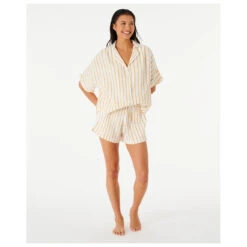 Rip Curl - Women's Premium Surf Stripe S/S Shirt - Chemisier -Vestes Boutique rip curl womens premium surf stripe s s shirt chemisier detail 4