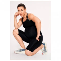 Röhnisch - Women's Maternity Kay Bike Tights - Short -Vestes Boutique roehnisch womens maternity kay bike tights short detail 4
