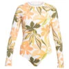 Roxy - Women's Onesie L/S Printed Mix Solid - Lycra -Vestes Boutique roxy womens onesie l s printed mix solid lycra