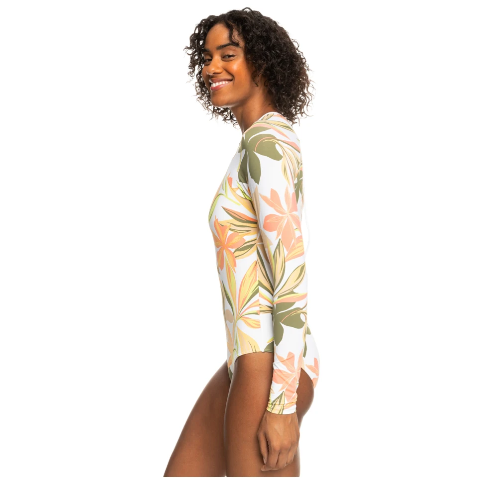 Roxy - Women's Onesie L/S Printed Mix Solid - Lycra 6 Roxy - Women's Onesie L/S Printed Mix Solid - Lycra – Image 4