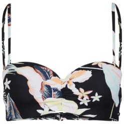 Roxy - Women's Printed Beach Classics Moulded Bandeau Bikini Top - Haut De Maillot 7 Roxy - Women's Printed Beach Classics Moulded Bandeau Bikini Top - Haut De Maillot -Vestes Boutique roxy womens printed beach classics moulded bandeau bikini top haut de maillot 1