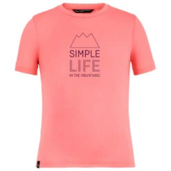 Salewa - Kid's Simple Life Dri-Rel S/S Tee - T-shirt -Vestes Boutique salewa kids simple life dri rel s s tee t shirt 1