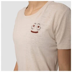 Salewa - Women's Lavaredo Hemp Print T-Shirt - T-shirt Technique -Vestes Boutique salewa womens lavaredo hemp print t shirt t shirt technique detail 5