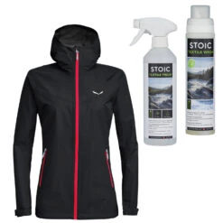 Salewa - Women's Puez Aqua 3 PTX-Wash-Proof - Regenjackenset