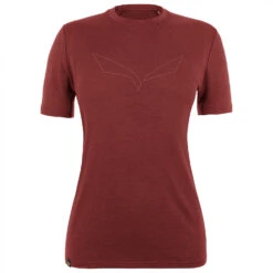 Salewa - Women's Pure Logo AMR Graphic S/S Tee - T-shirt En Laine Mérinos