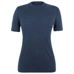 Salewa - Women's Pure Logo AMR Graphic S/S Tee - T-shirt En Laine Mérinos -Vestes Boutique salewa womens pure logo amr graphic s s tee t shirt en laine merinos 3