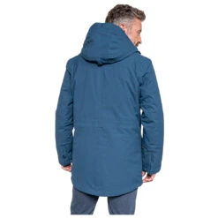 Schöffel - Insulated Parka Rotterdam - Parka -Vestes Boutique schoeffel insulated parka rotterdam parka detail 4