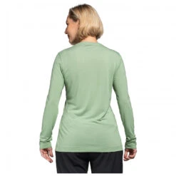 Schöffel - Women's Longsleeve Laubbichel - T-shirt Technique -Vestes Boutique schoeffel womens longsleeve laubbichel t shirt technique detail 4