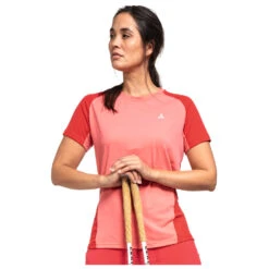 Schöffel - Women's T-Shirt Solvorn - T-shirt Technique -Vestes Boutique schoeffel womens t shirt solvorn t shirt technique detail 4