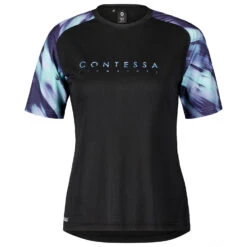 Scott - Women's Trail Contessa Signature S/S Shirt - Maillot De Cyclisme -Vestes Boutique scott womens trail contessa signature s s shirt maillot de cyclisme 1