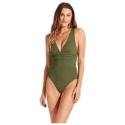 Seafolly - Women's Collective Cross Back One Piece - Maillot De Bain 12 Seafolly - Women's Collective Cross Back One Piece - Maillot De Bain -Vestes Boutique seafolly womens collective cross back one piece maillot de bain bf detail 5
