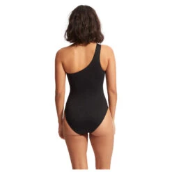 Seafolly - Women's Collective One Shoulder One Piece - Maillot De Bain -Vestes Boutique seafolly womens collective one shoulder one piece maillot de bain detail 3