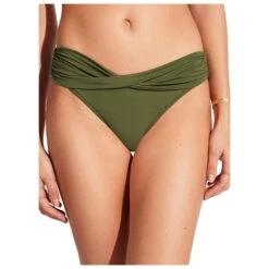 Seafolly - Women's Collective Twist Band Hipster - Bas De Maillot -Vestes Boutique seafolly womens collective twist band hipster bas de maillot detail 3