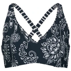 Seafolly - Women's Folklore F Cup Halter Bra - Haut De Maillot -Vestes Boutique seafolly womens folklore f cup halter bra haut de maillot 1