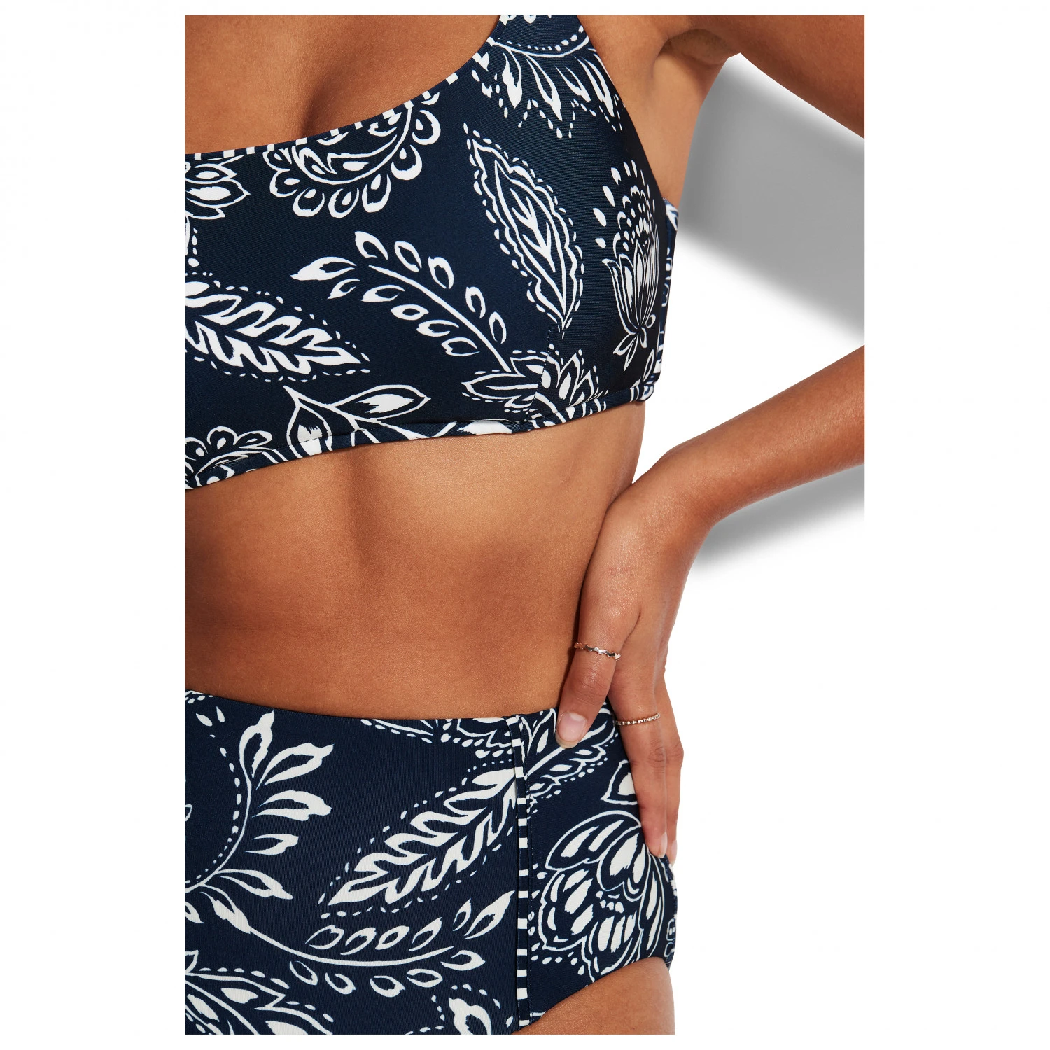 Seafolly - Women's Folklore Wide Side Retro - Bas De Maillot 5 Seafolly - Women's Folklore Wide Side Retro - Bas De Maillot – Image 3