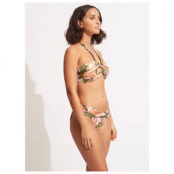 Seafolly - Women's Paradise Garden Halter Bandeau - Haut De Maillot -Vestes Boutique seafolly womens paradise garden halter bandeau haut de maillot detail 5