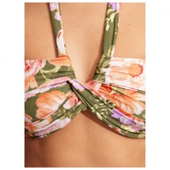 Seafolly - Women's Paradise Garden Halter Bandeau - Haut De Maillot -Vestes Boutique seafolly womens paradise garden halter bandeau haut de maillot detail 6