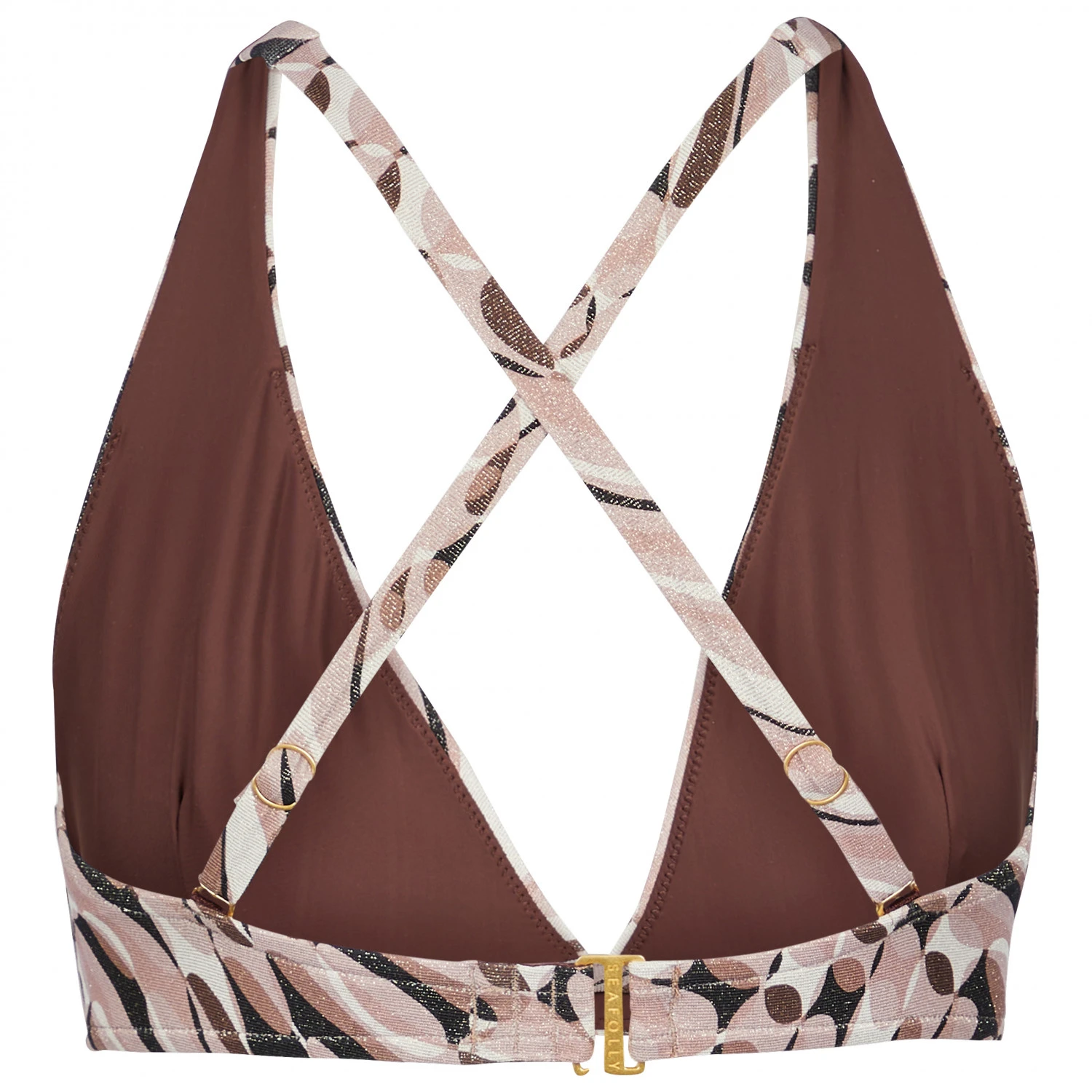 Seafolly - Women's Poolside DD Fixed Tri Bra - Haut De Maillot 4 Seafolly - Women's Poolside DD Fixed Tri Bra - Haut De Maillot – Image 2