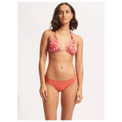 Seafolly - Women's Poolside Reversible Longline Tri - Haut De Maillot -Vestes Boutique seafolly womens poolside reversible longline tri haut de maillot detail 3