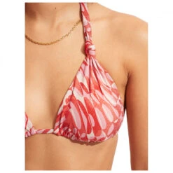 Seafolly - Women's Poolside Reversible Longline Tri - Haut De Maillot -Vestes Boutique seafolly womens poolside reversible longline tri haut de maillot detail 6
