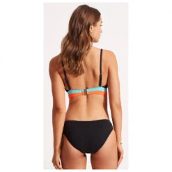 Seafolly - Women's Slice Of Splice Spliced Bralette - Haut De Maillot -Vestes Boutique seafolly womens slice of splice spliced bralette haut de maillot detail 3