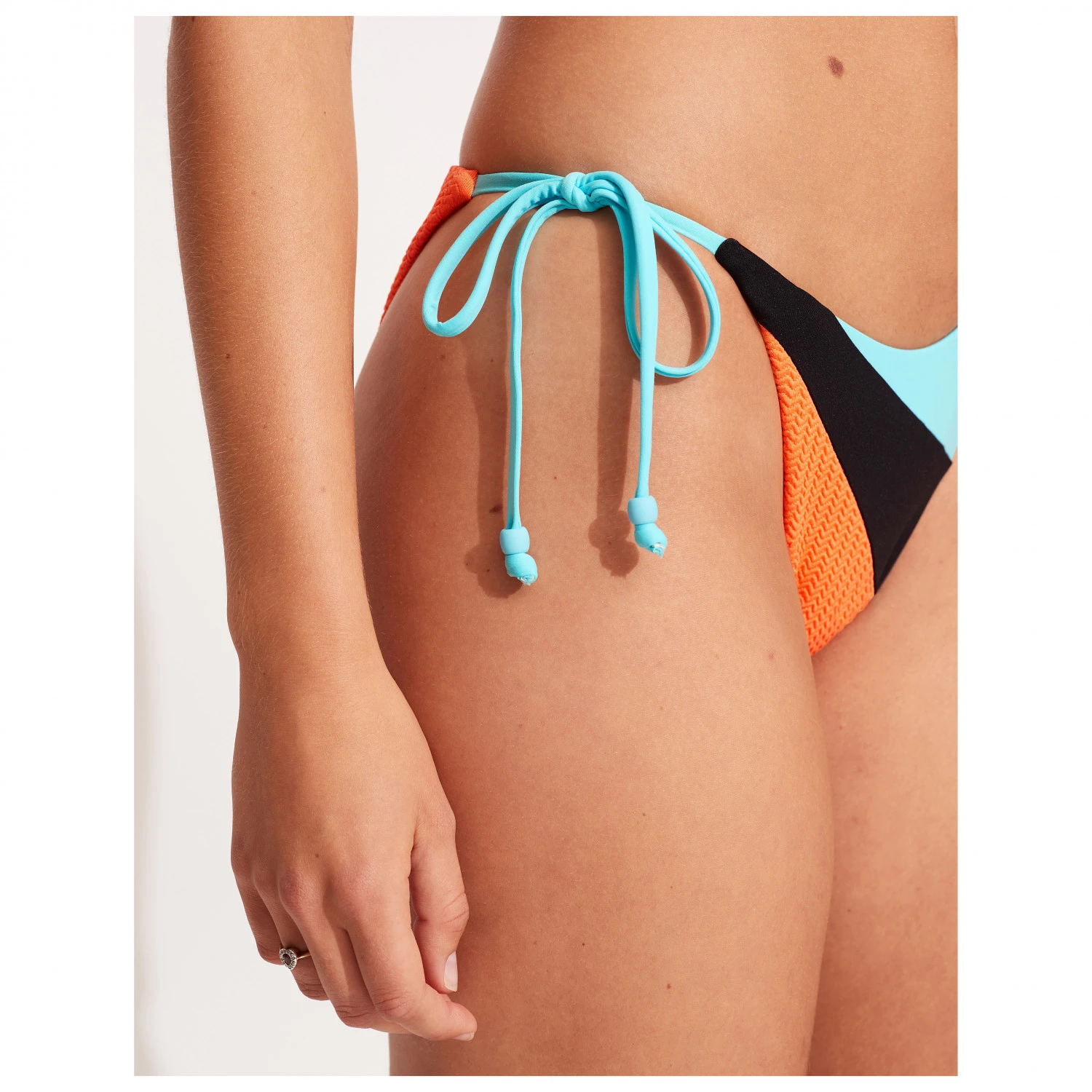 Seafolly - Women's Slice Of Splice Spliced Tie Side Rio - Bas De Maillot 5 Seafolly - Women's Slice Of Splice Spliced Tie Side Rio - Bas De Maillot – Image 3