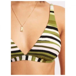 Seafolly - Women's Sun Stripe Longline Tri - Haut De Maillot -Vestes Boutique seafolly womens sun stripe longline tri haut de maillot detail 6