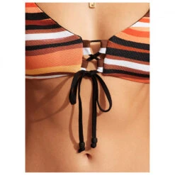 Seafolly - Women's Sun Stripe Reversible Bralette - Haut De Maillot -Vestes Boutique seafolly womens sun stripe reversible bralette haut de maillot detail 6