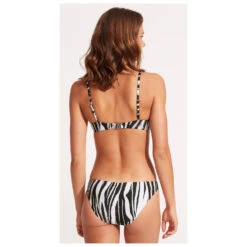 Seafolly - Women's Zahara Bralette - Haut De Maillot -Vestes Boutique seafolly womens zahara bralette haut de maillot detail 3