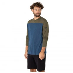 Super.natural - Contrast L/S - Haut Manches Longues En Mérinos -Vestes Boutique supernatural contrast l s haut manches longues en merinos detail 3