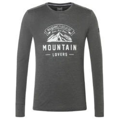 Super.natural - Mountain Lovers L/S - Haut à Manches Longues -Vestes Boutique supernatural mountain lovers l s haut a manches longues 1