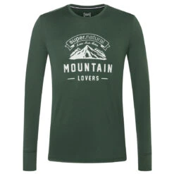 Super.natural - Mountain Lovers L/S - Haut à Manches Longues -Vestes Boutique supernatural mountain lovers l s haut a manches longues 3