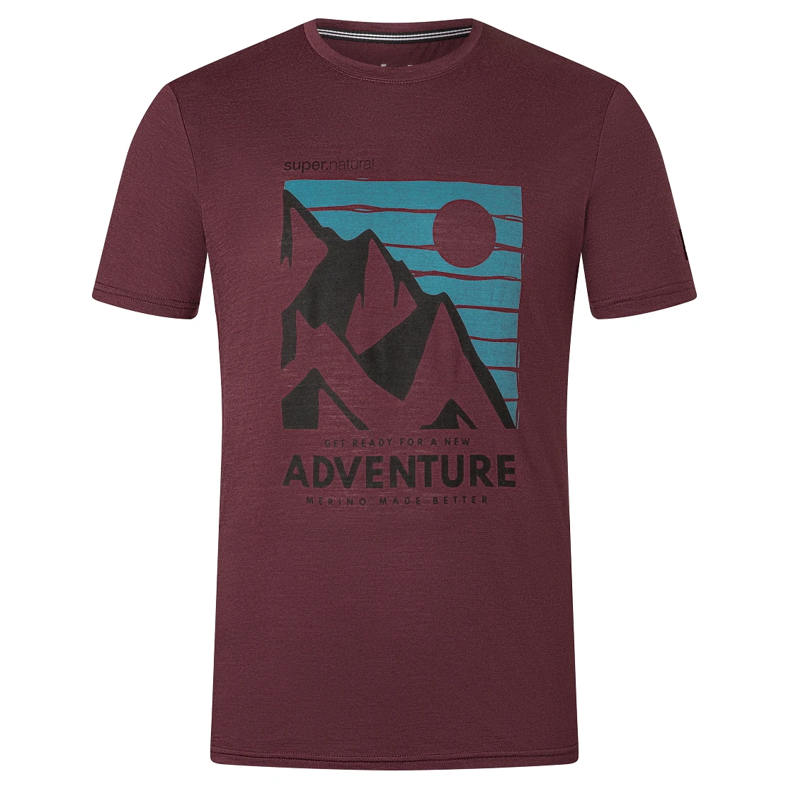 Super.natural - Mountian Adventure Tee - T-shirt En Laine Mérinos 6 Super.natural - Mountian Adventure Tee - T-shirt En Laine Mérinos – Image 4