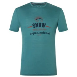 Super.natural - Pray For Snow Tee - T-shirt En Laine Mérinos