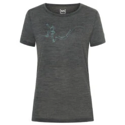 Super.natural - Women's Climbing Line Tee - T-shirt En Laine Mérinos -Vestes Boutique supernatural womens climbing line tee t shirt en laine merinos 1