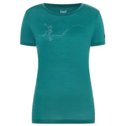 Super.natural - Women's Climbing Line Tee - T-shirt En Laine Mérinos -Vestes Boutique supernatural womens climbing line tee t shirt en laine merinos 2