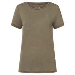 Super.natural - Women's Gipfelglück Tee - T-shirt En Laine Mérinos -Vestes Boutique supernatural womens gipfelglueck tee t shirt en laine merinos 1